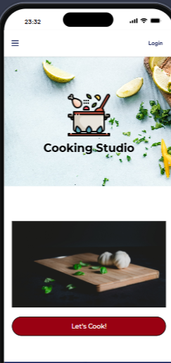 Cooking Studio App